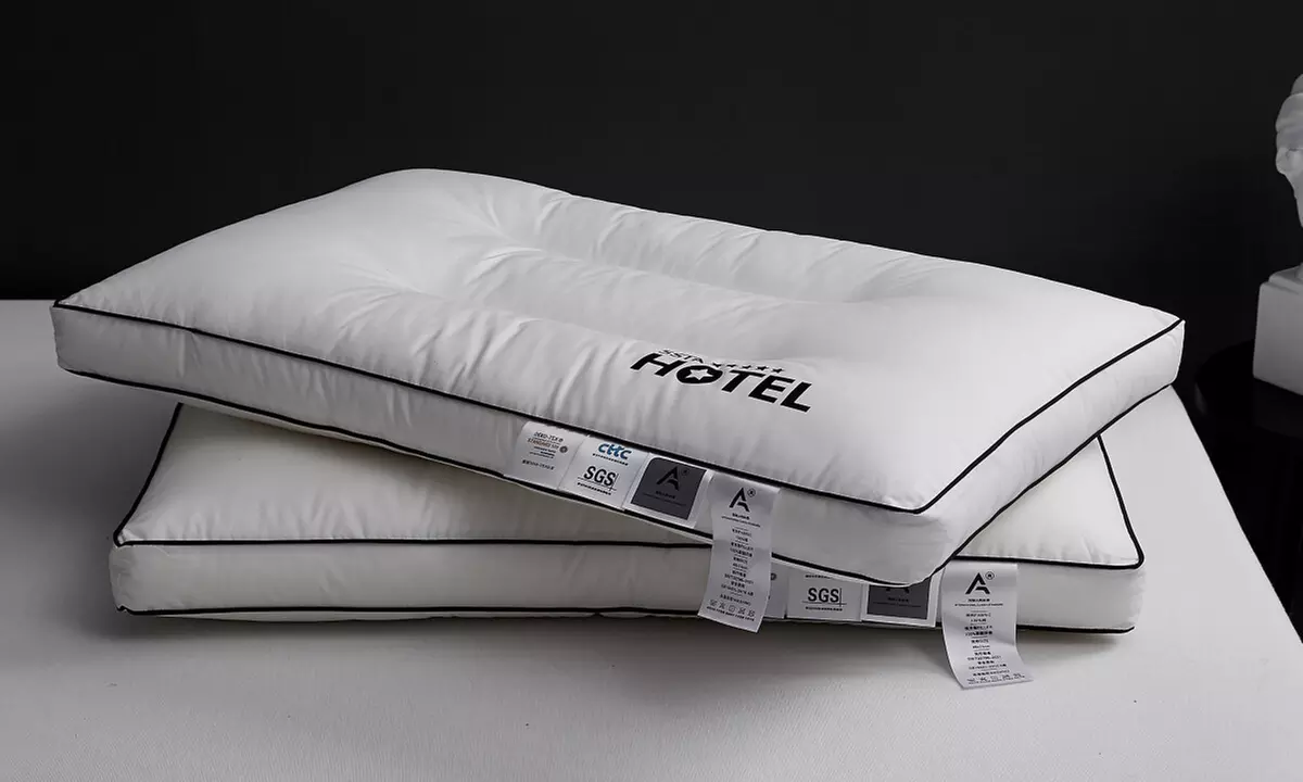 100% Cotton Five Star Hotel Pillow 2 Pack Set