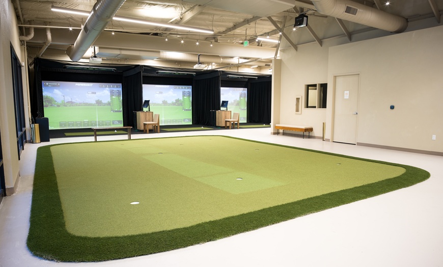 Image 3: Quality Golf Comprehensive Bay Rental or Assessment Session 