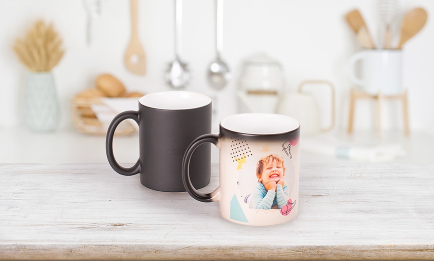 Image 3: Mugs photo personnalisés - Latte, Colorés ou Magic, avec Colorland