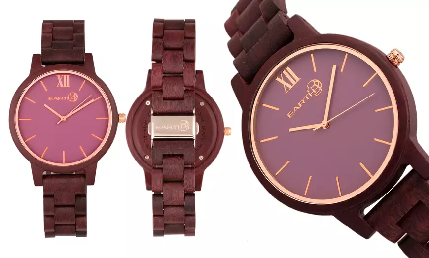 Image 11:  Montre en bois Earth Wood 
