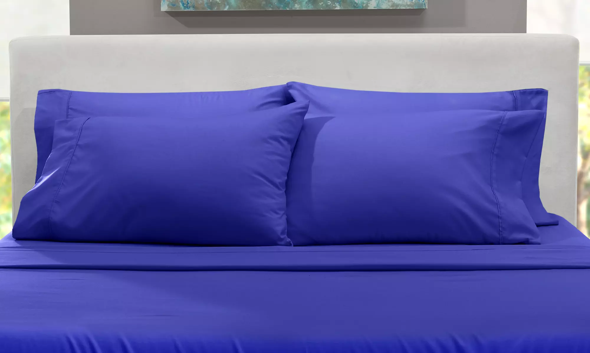 Nestl Extra Deep Pocket Sheets - 18-24 Inch Fitted Bed Sheet Set - 6 Piece