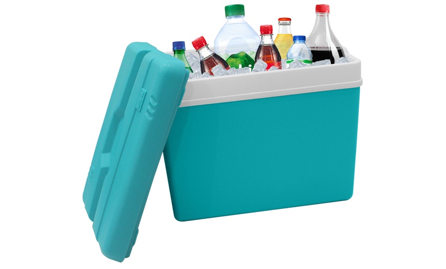 Image 19: Insulated Cooler Ice Box and Optional Ice Blocks 15L, 24L, 35L
