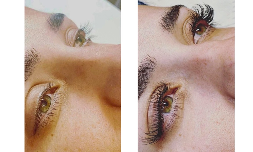 Image 3: Enjoy Full Set of Classic or Hybrid Eyelash Extensions with Fills