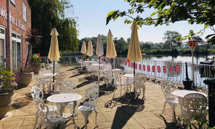 Image 8: Luxury Afternoon Tea/Prosecco with a Riverside View for Two at Warren Lodge Hotel - Up to 36% Off