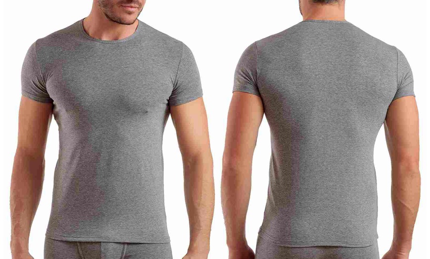 Image 6: Pack di 6 t-shirt o canotte da uomo Enrico Coveri