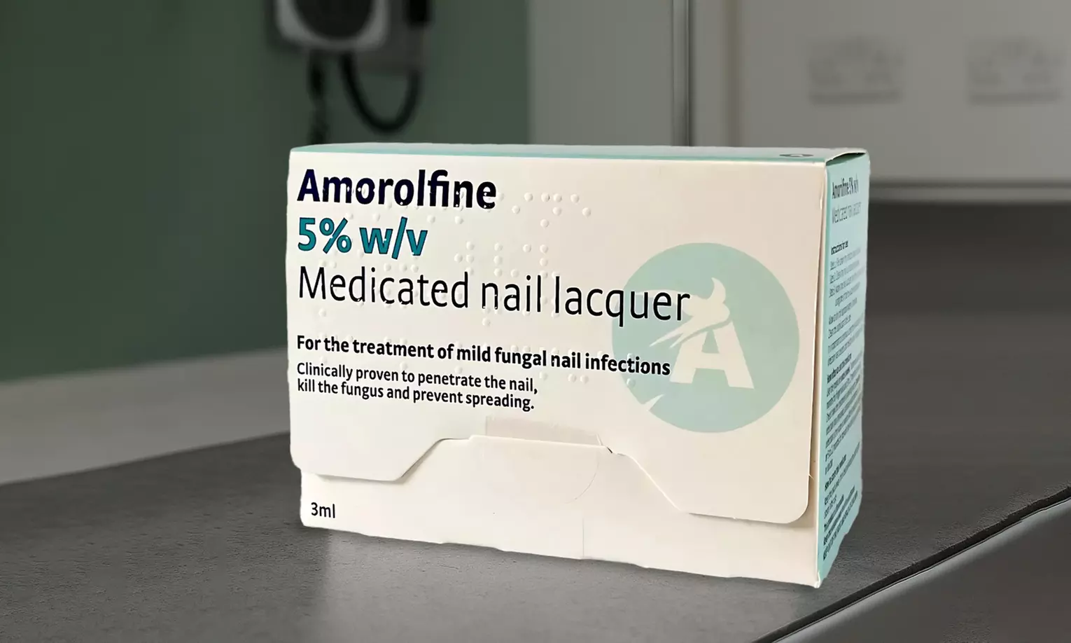 Amorolfine 5% Nail Lacquer Antifungal Fungal Nail Treatment – 3ml