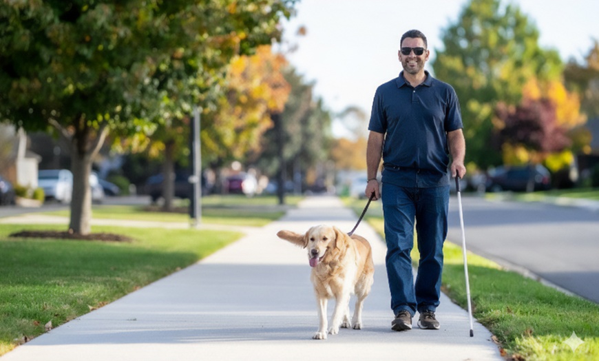 Image 1: Online Guide Dog Training and Pet First Aid Learning