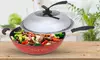 Eternal Long-Handle Wok with Dome Lid