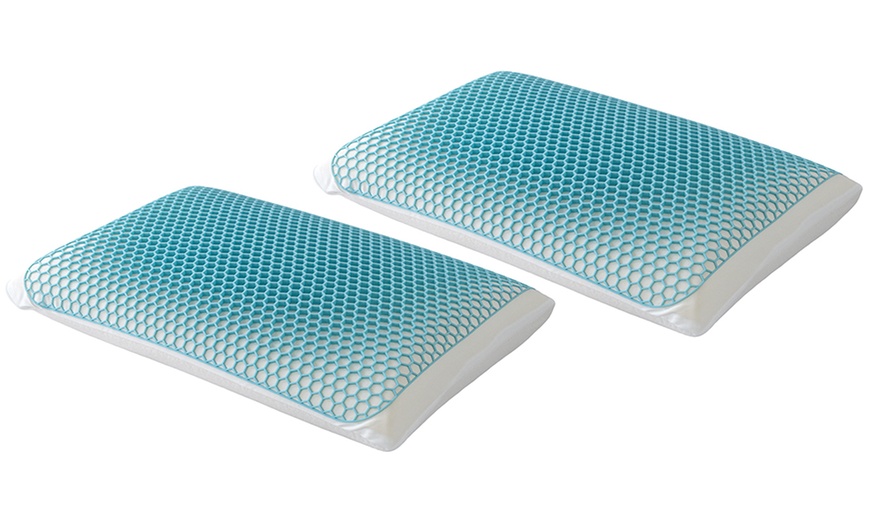 Image 3: Almohada de espuma viscoelástica y estructura alveolar, de Sampur