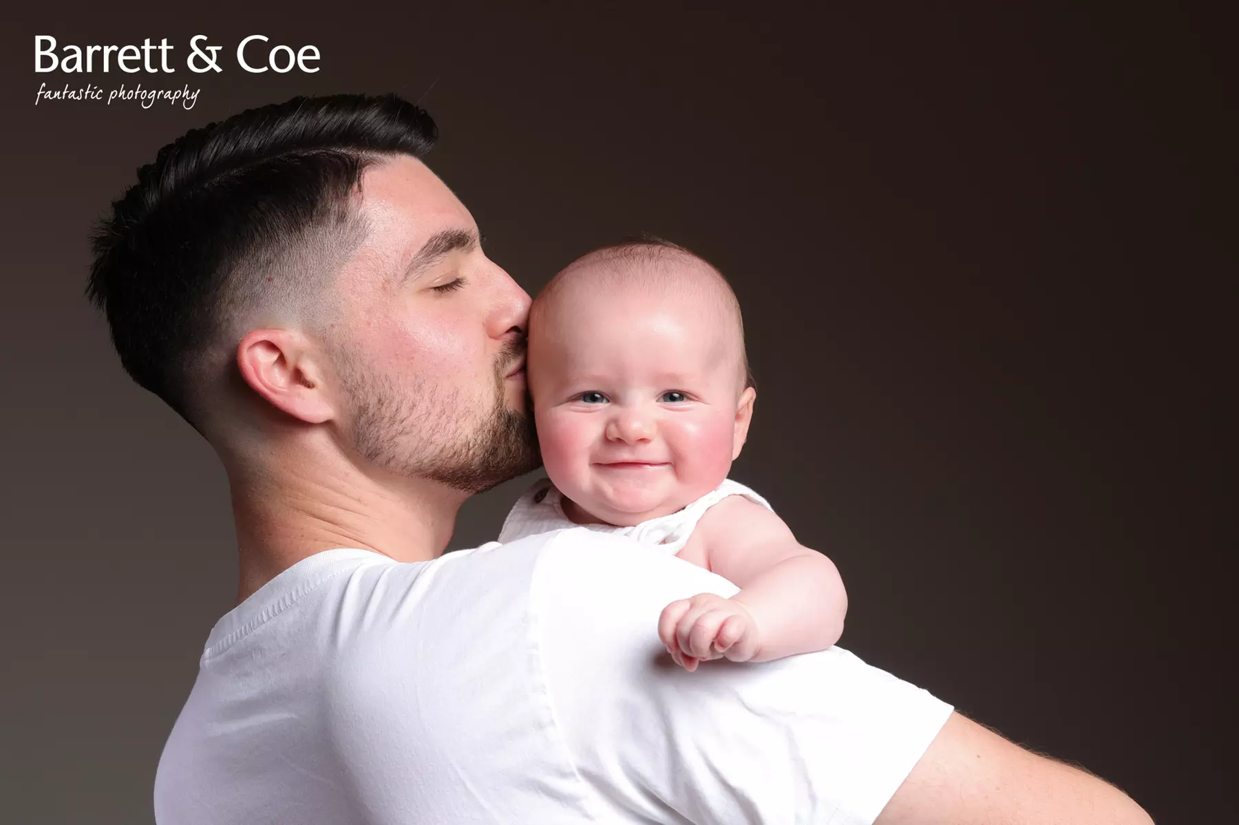 Father & Kids Photoshoot I 8'' x 6'' Print I Barrett & Coe Studios
