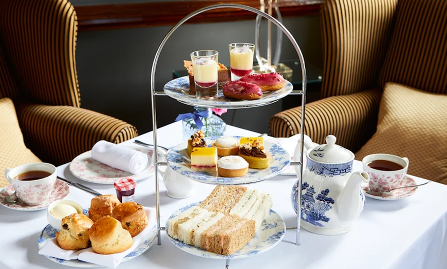 Image 1: Spa Day w/ Afternoon Tea at Luxury 4-Star Houston Hotel in Edinburgh