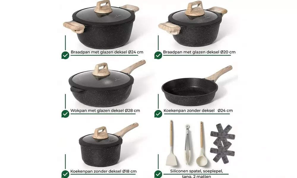 14-delige Just Perfecto kookset