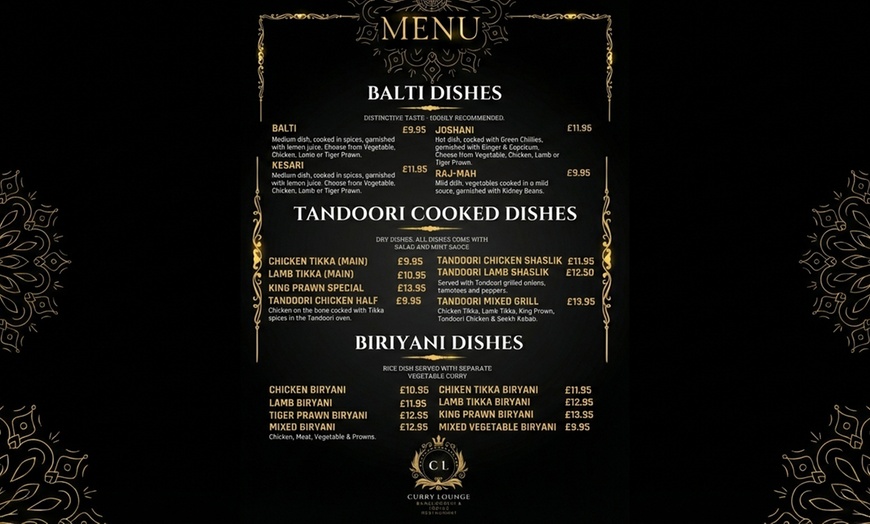 Image 2: Relish a Platter and Indian Meal with a Side to share for Two or Four