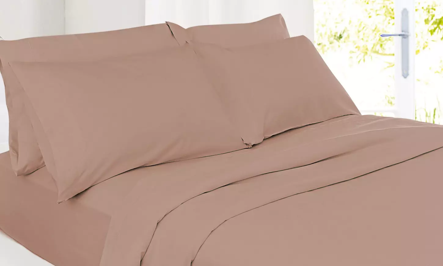 Nestl 7 Piece Split King Bed Sheet Set - Extra Deep Pocket Split King Sheet Set
