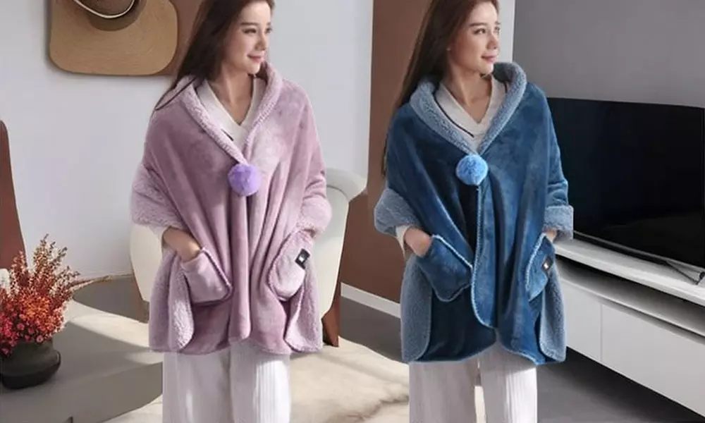 Women's Multifunctional Shawl Cover Blanket