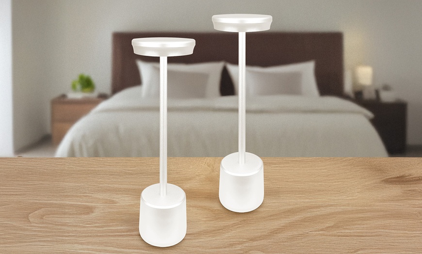 Image 50: Lot de 2 lampes LED design moderne