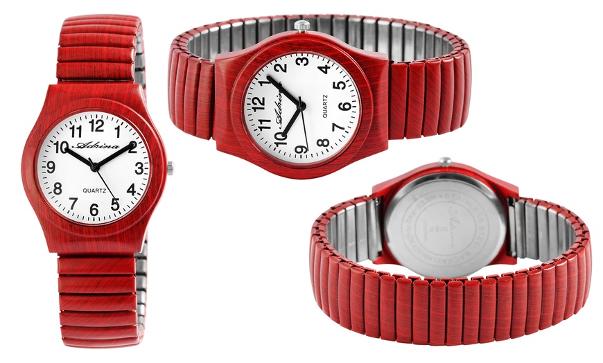 Image 23: 1 ou 2 montres analogiques 3 aiguilles pour femmes de la marque Adrina