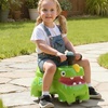Image 1: AIYAPLAY Kids Ride On Car, Dinosaur Shape Toddler Walker