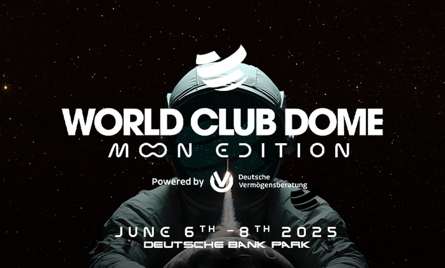 Image 1: Tages-, Wochenend- oder VIP-Ticket für WORLD CLUB DOME vom 6. - 8.6.25