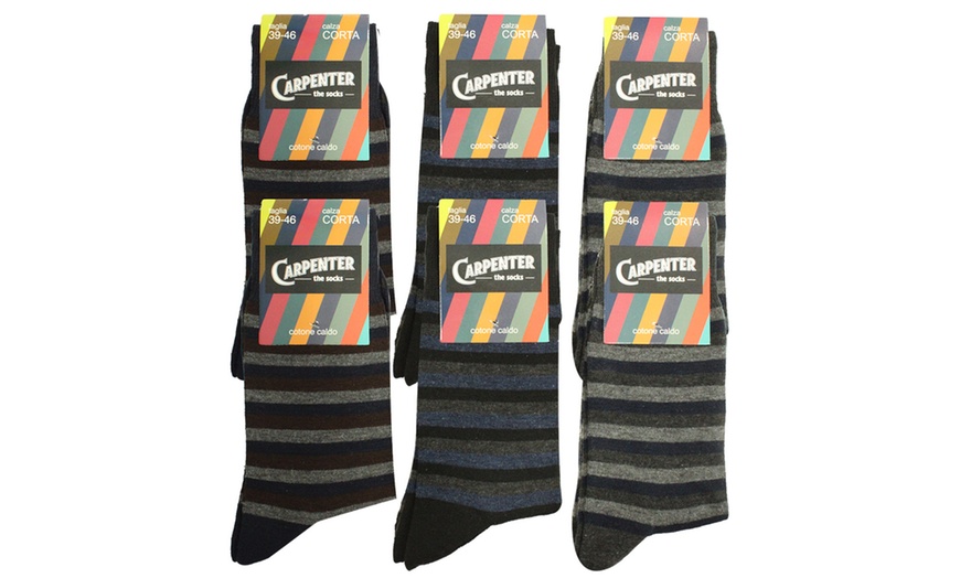 Image 4: Lot 6 ou 12 paires de chaussettes Carpenter