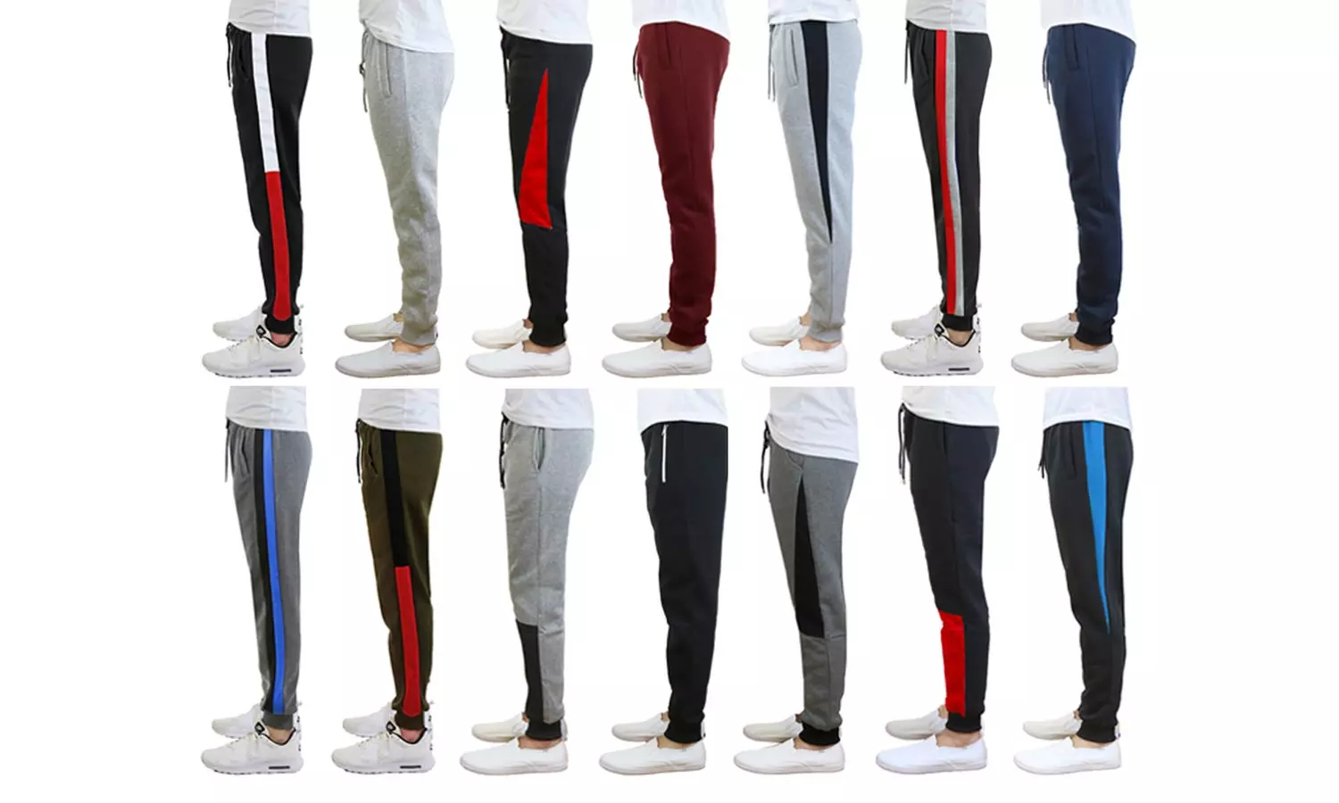 Galaxy by Harvic Men's Fleece Slim-Fit Jogger Sweatpants Mystery Deal (S-2XL) - Second Medium