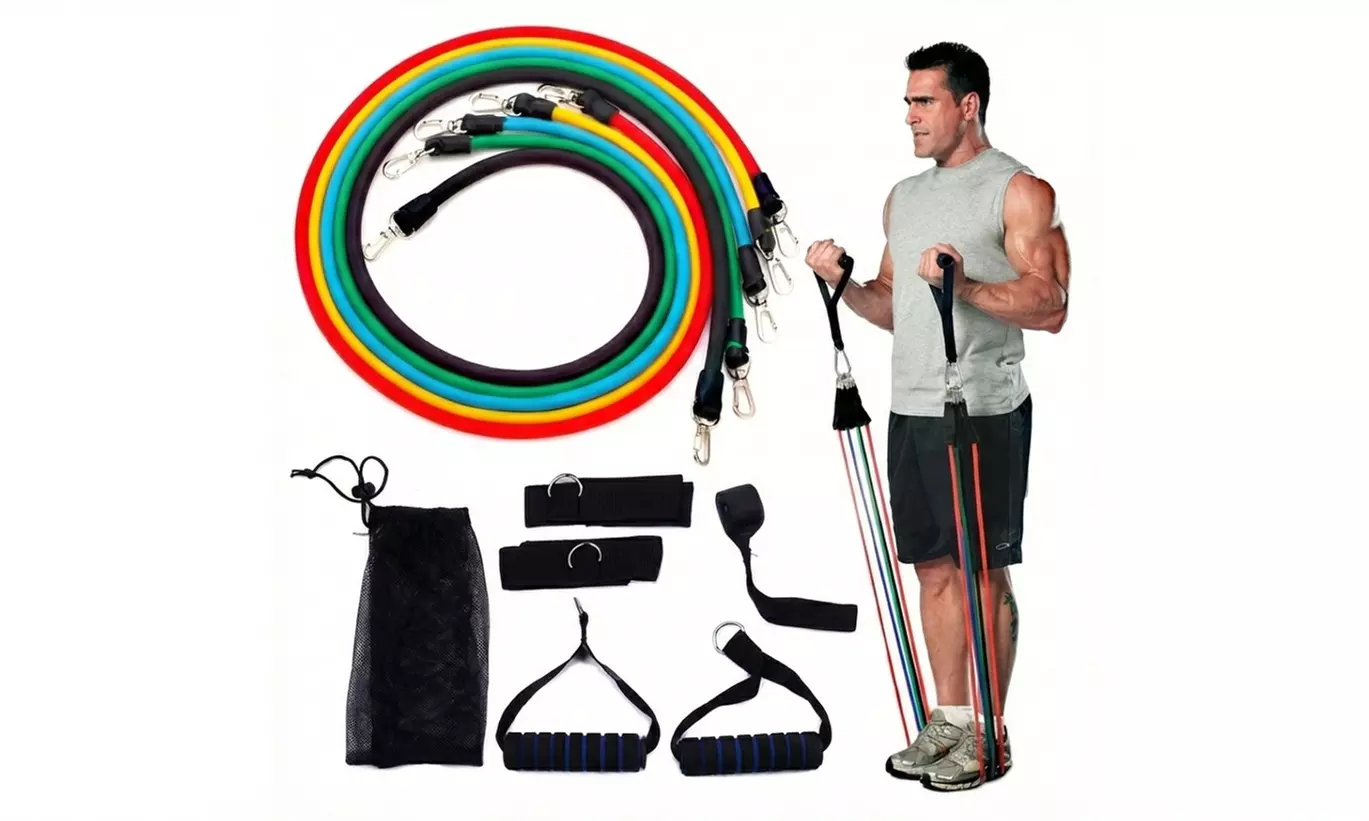 Widerstandsband-Set mit 5 verschiedenen Stärken