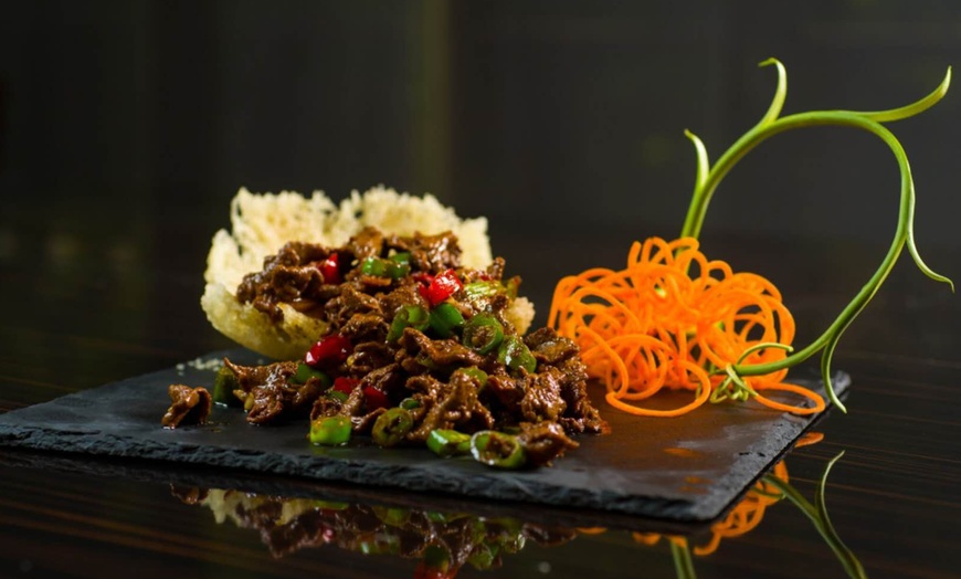 Image 1: 3-Course Dining Experience with Glass of Wine for Two or Four People