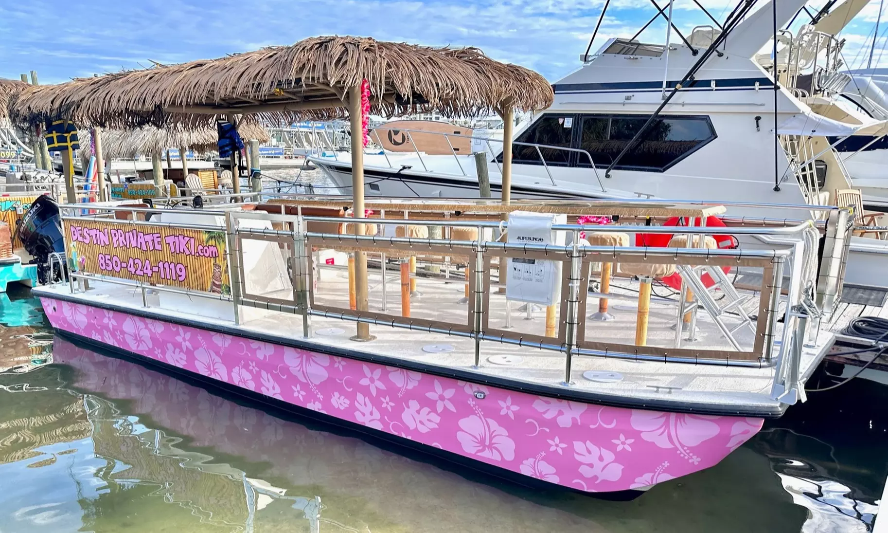 Up to 50% Off Crab Island Boat Cruise with Destin Private Tiki