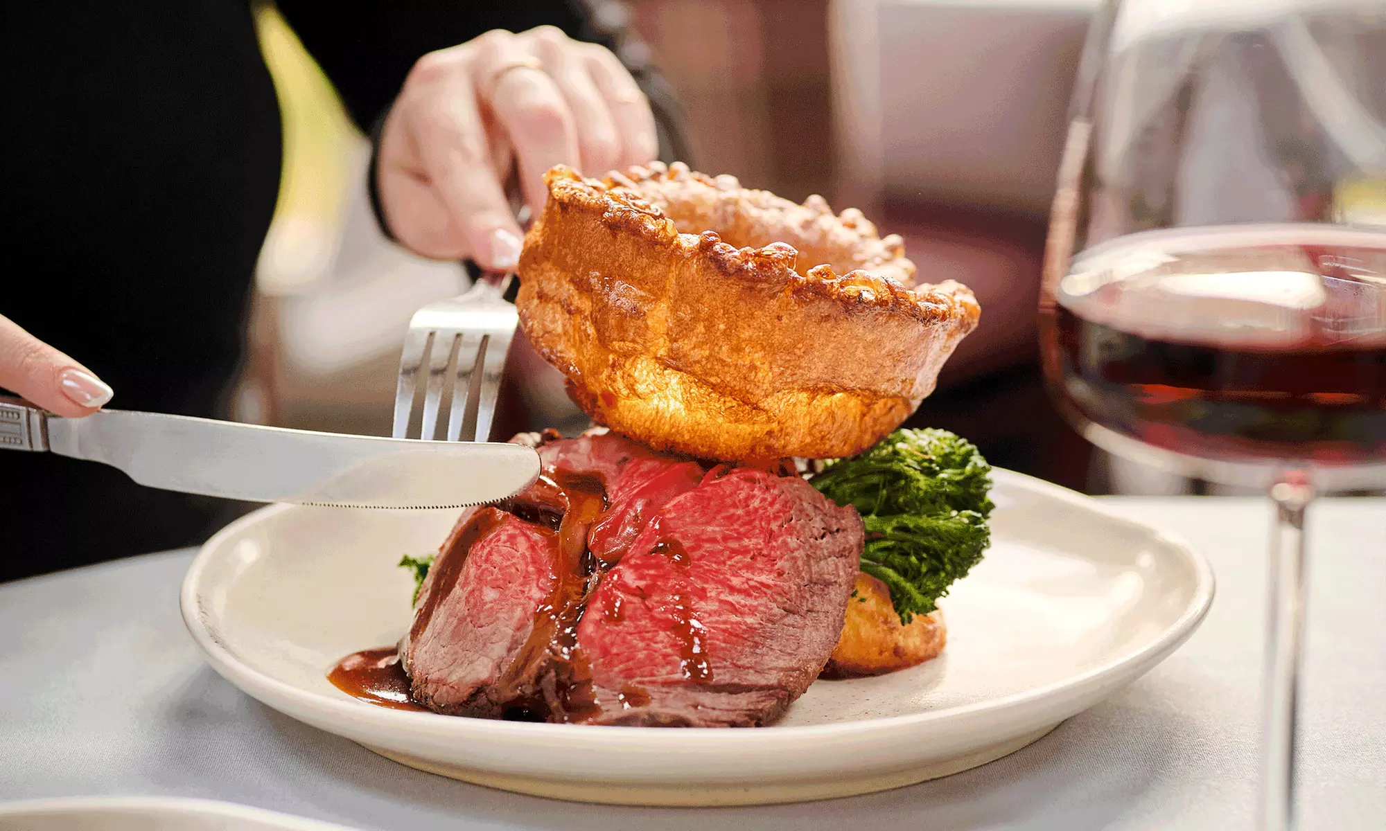 Delight in a Two or Three-Course Sunday Roast for Two or Four People at The Barn Hotel and Spa (Up to 42% Off)