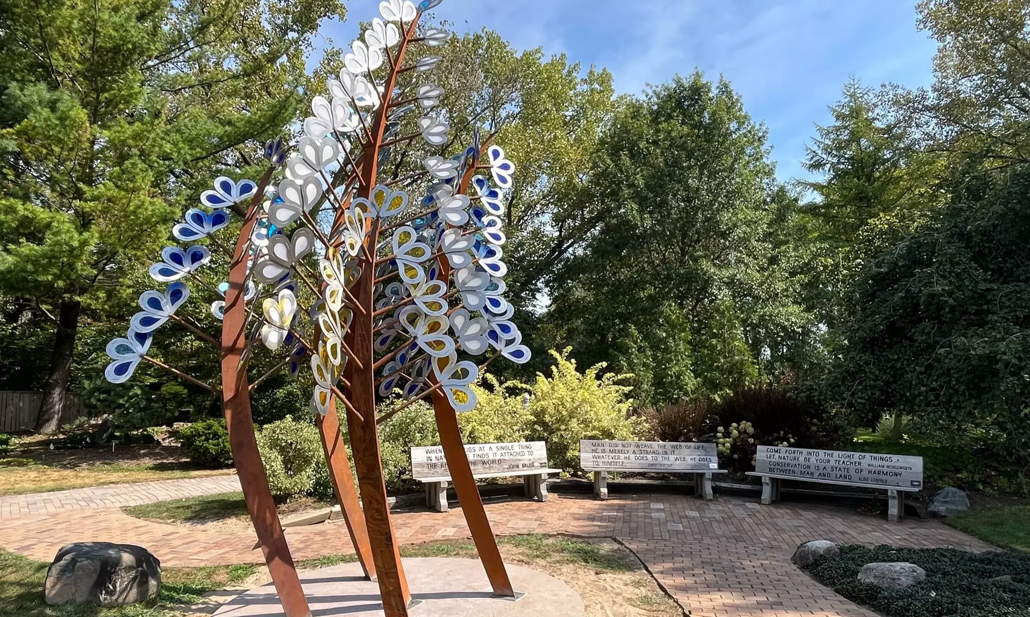 Explore 20 Acres of Beauty & Fun at Rotary Botanical Gardens