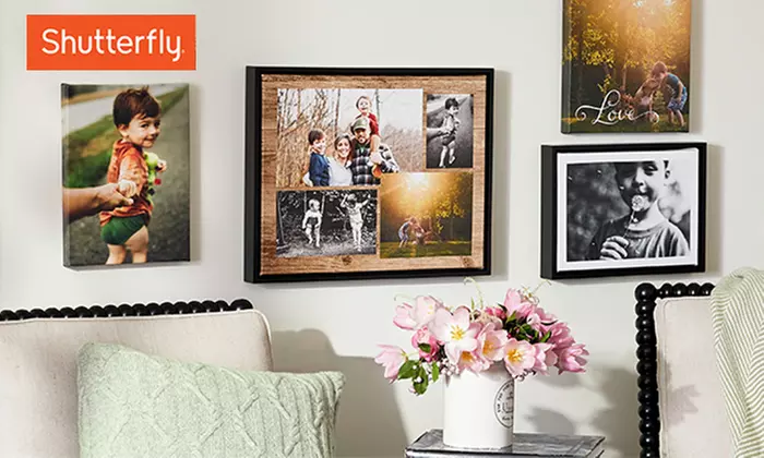 50% Off Custom Photo Products from Shutterfly. Five Options Available. - Primary Image