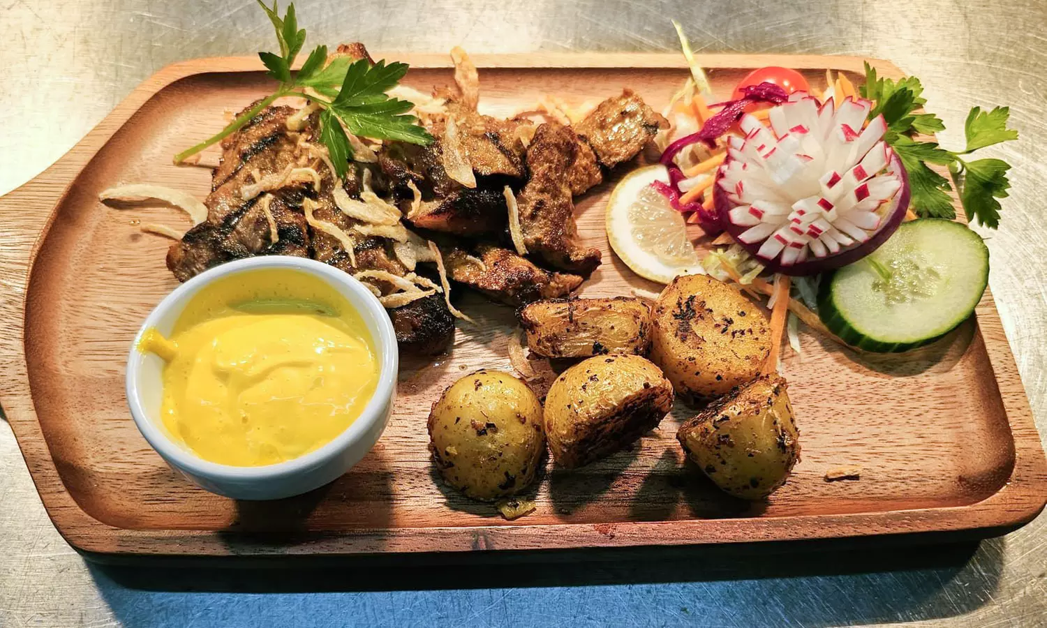 Feast for up to Four: Indian Starters, Mains & Sides