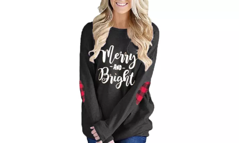 Leo Rosi Women's Christmas Top. Plus Sizes Available - Second Medium