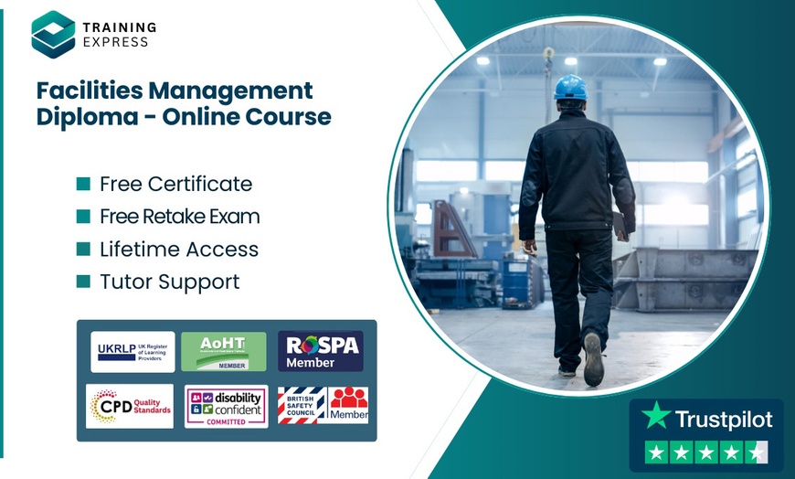 Image 1: Facilities Management Diploma  - Online Course or Lifetime Membership to 2500+ Courses at Training Express