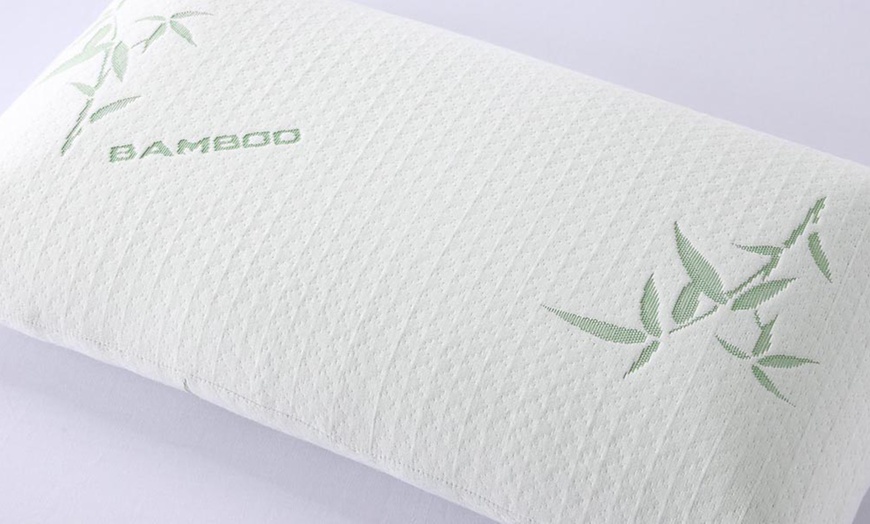 Image 4: Bamboo Memory Foam Pillows
