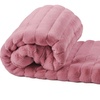 Image 12: Bluff City Bedding Sherpa Micro Mink Reversible 60 x 80 Throw Blankets 8 Colors