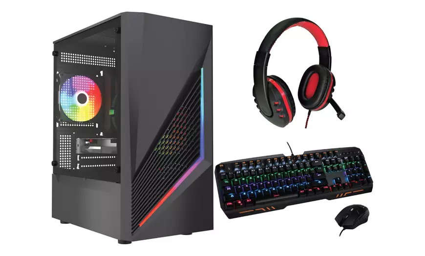 Image 3: Ultra Fast i5 Gaming PC 256GB SSD GT 1030 16GB RAM 