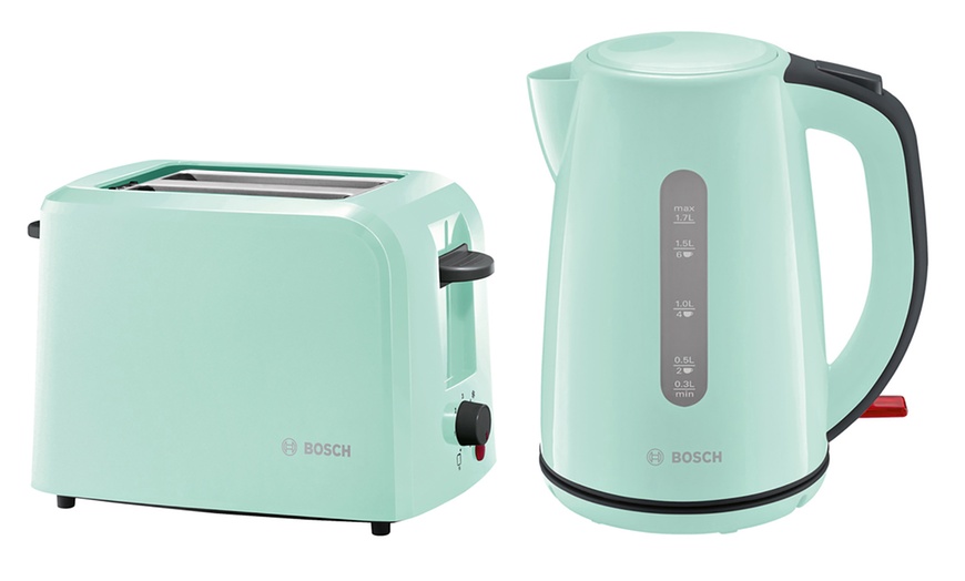 Image 1: Bosch Kettle and Toaster Set