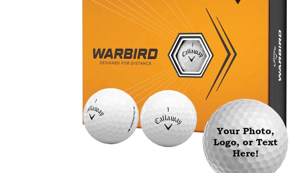 Callaway New Personalized Warbird Golf Balls 24 Pack