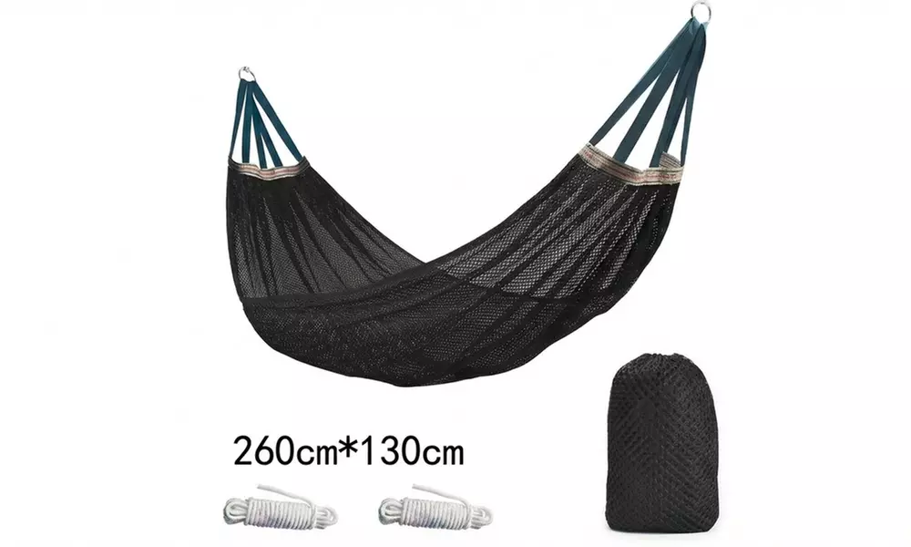 Outdoor Ice Silk Mesh Swing Hammock