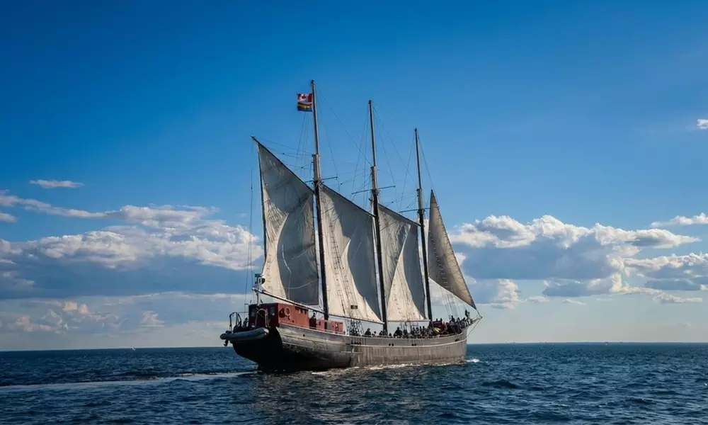 Lake Ontario Cruise on Tall Ship Kajama with Skyline Views