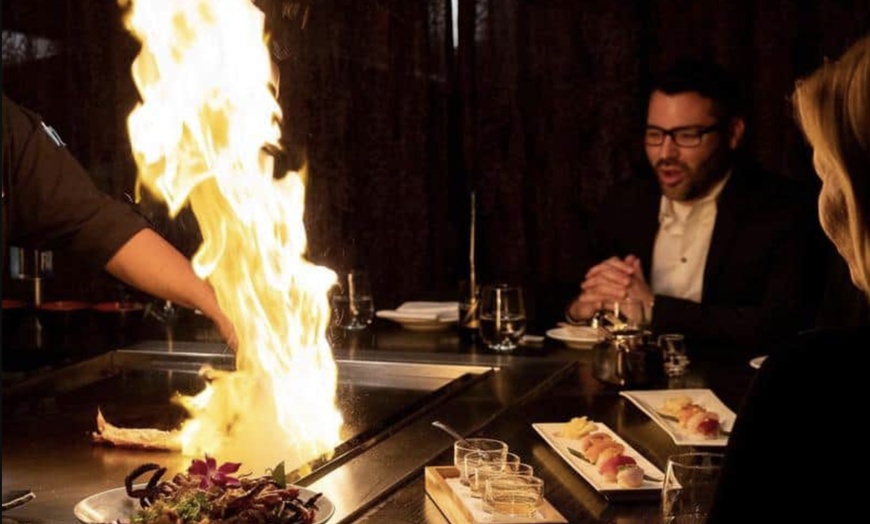 Image 2: Vegas Exclusive: Nobu Teppanyaki Omakase with Sake Pairing for One