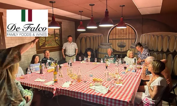 Up to 60% Off on Wine / Vineyard Tour at DeFalco Family Wines And Foods - Primary Image