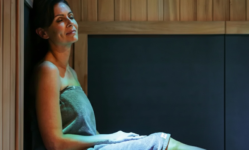 Image 3: One, Couples or Ten Infrared Sauna Sessions