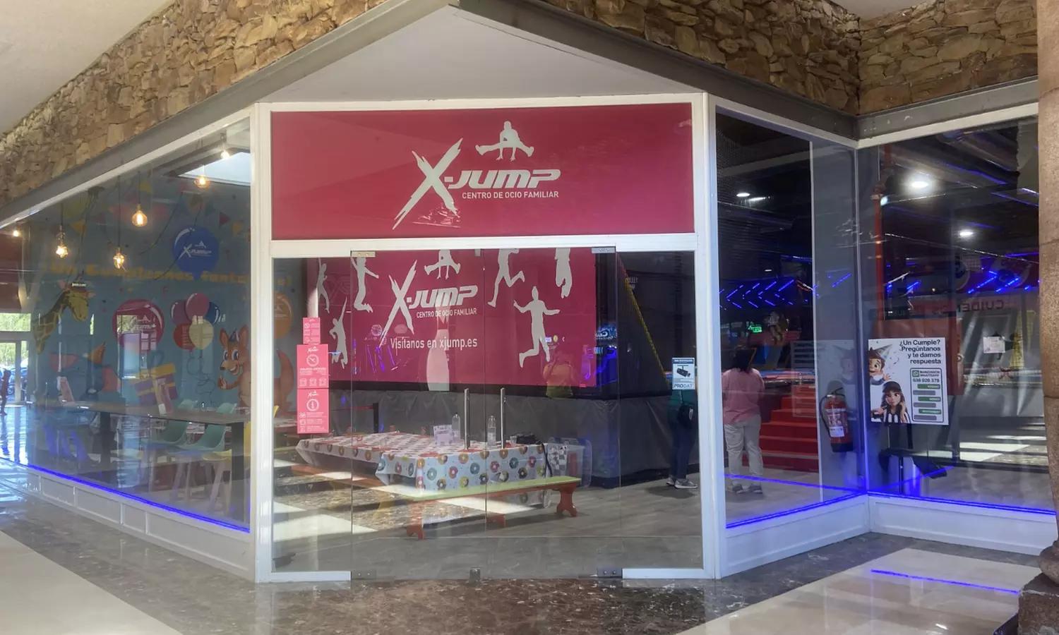 1 o 2 horas de saltos en camas elásticas