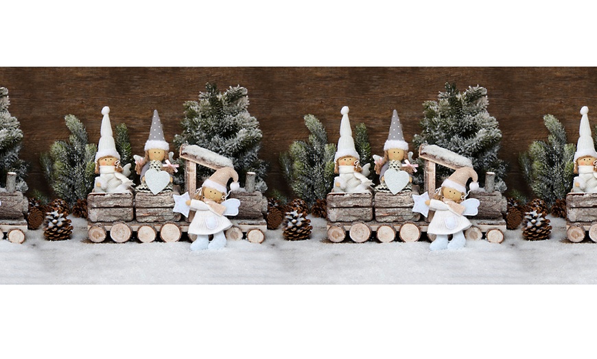 Image 3: Antislip keukentapijt met kerstpatroon