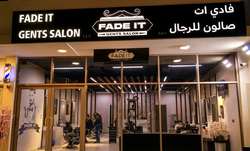 Image 1: Gents Haircut, Blow-dry, Classic Manicure, Pedicure, Wash, & More
