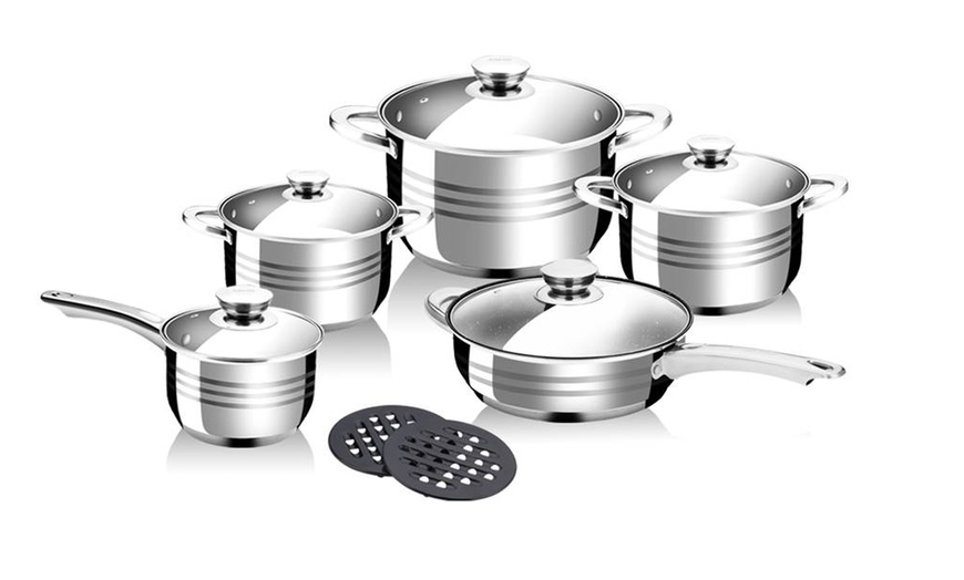 Image 3: Batteria da cucina da 12 pezzi Royalty Line