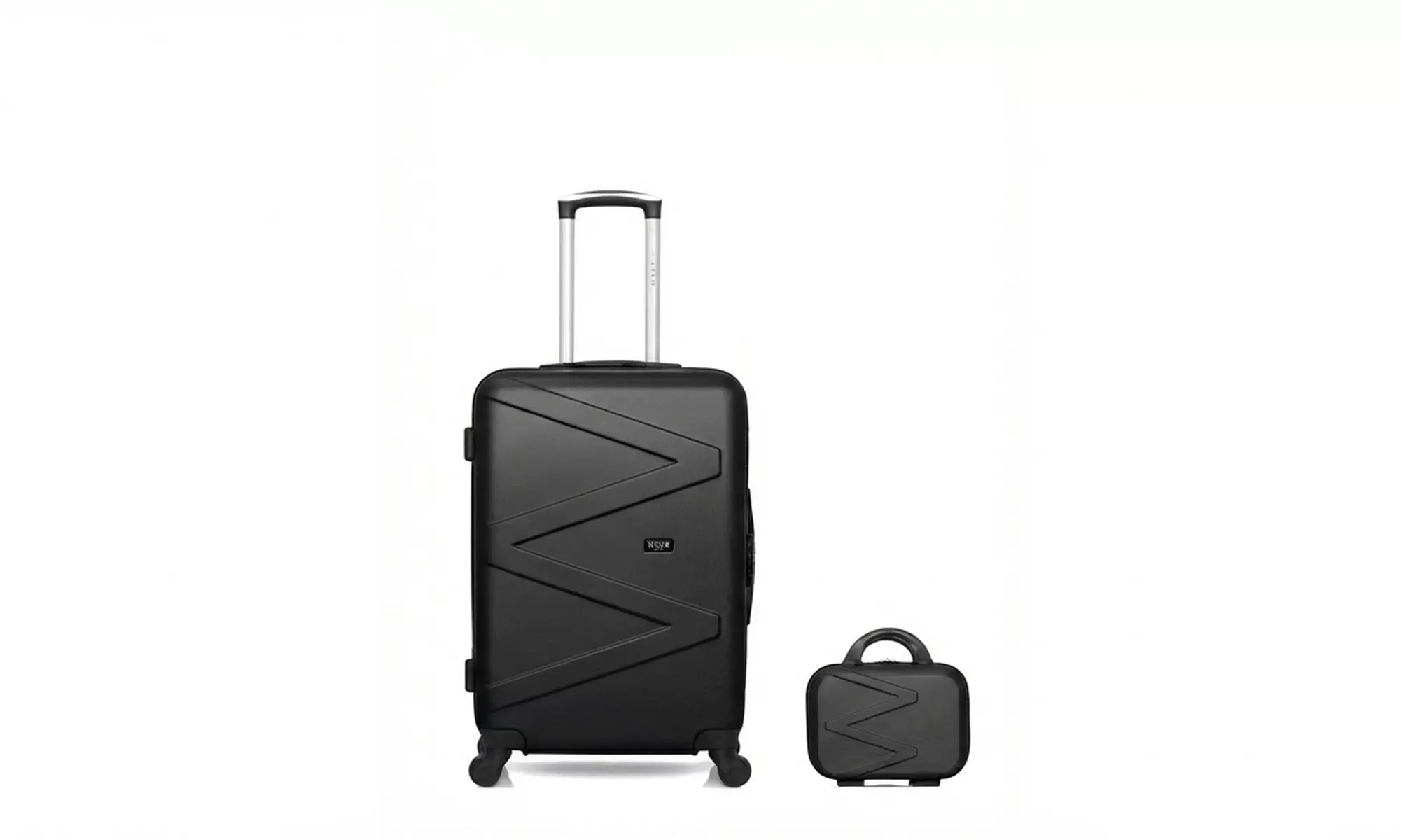 Set van 2 'Amazone' koffers met een weekendkoffer en een beautycase