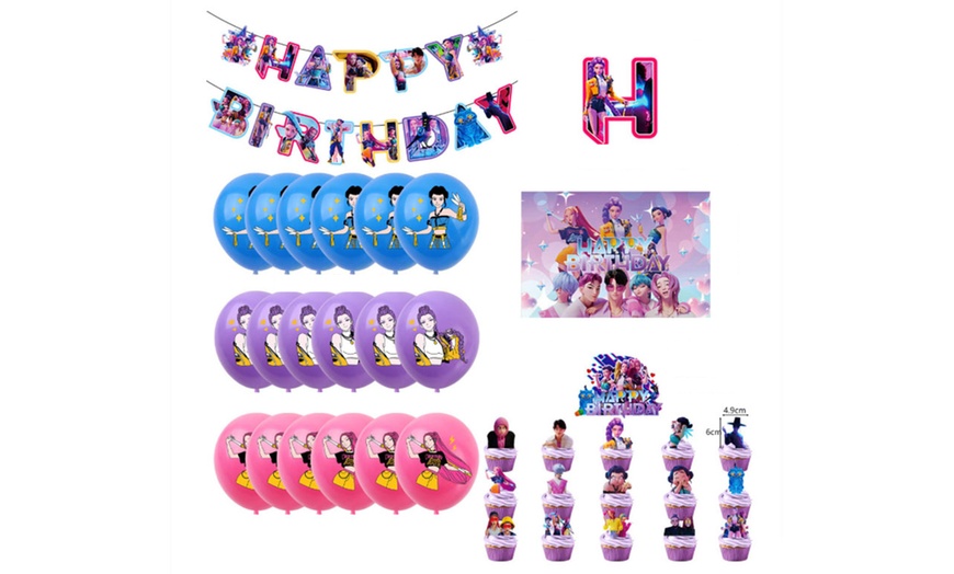 Image 5: Little Hunters Birthday Decorations Party Supplies Set